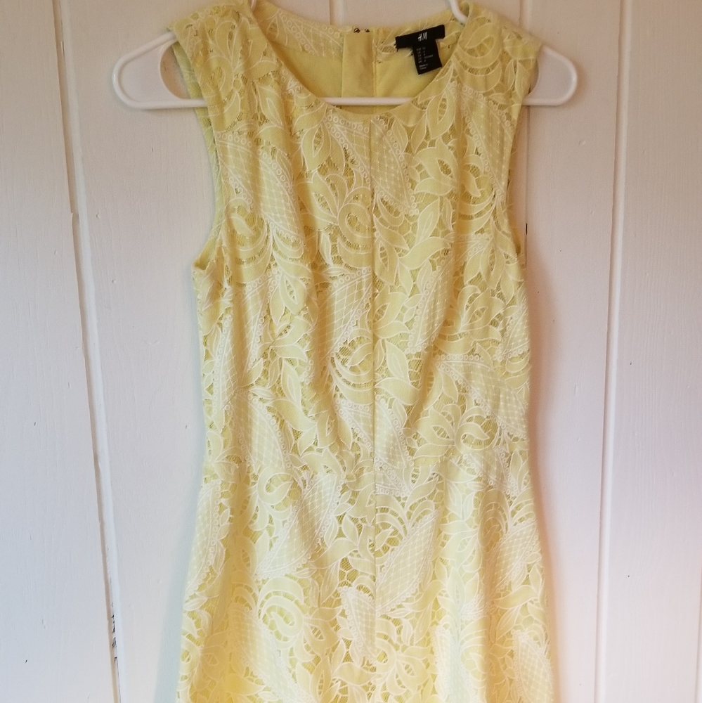 H&M lace mini dress